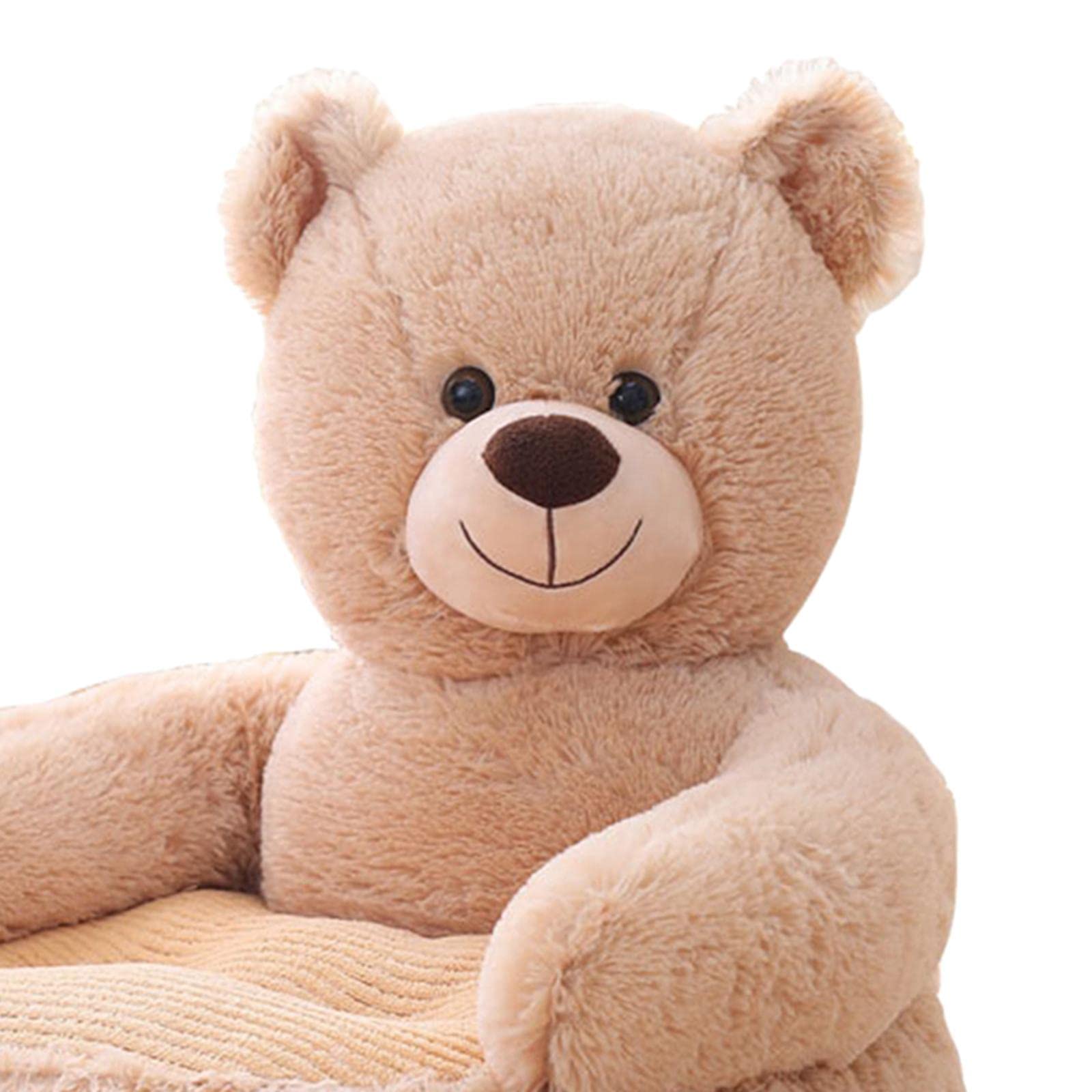 Canapé Enfant, Fauteuil Bébé, Fauteuil de Lecture, Fauteuil en Forme d'animal, Chaise de Sol, Siège Moelleux et Confortable pour Que Les Tout-peti, Ours