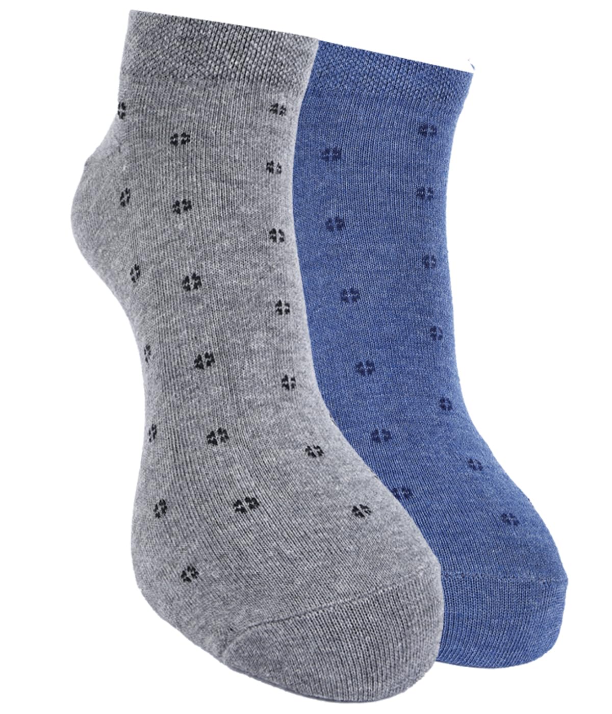 force nxt BY Dollar Socks for Men Solid Ankle Length Cotton Socks, Free Size, Pack of 2 (Multicoloured)-picture-29