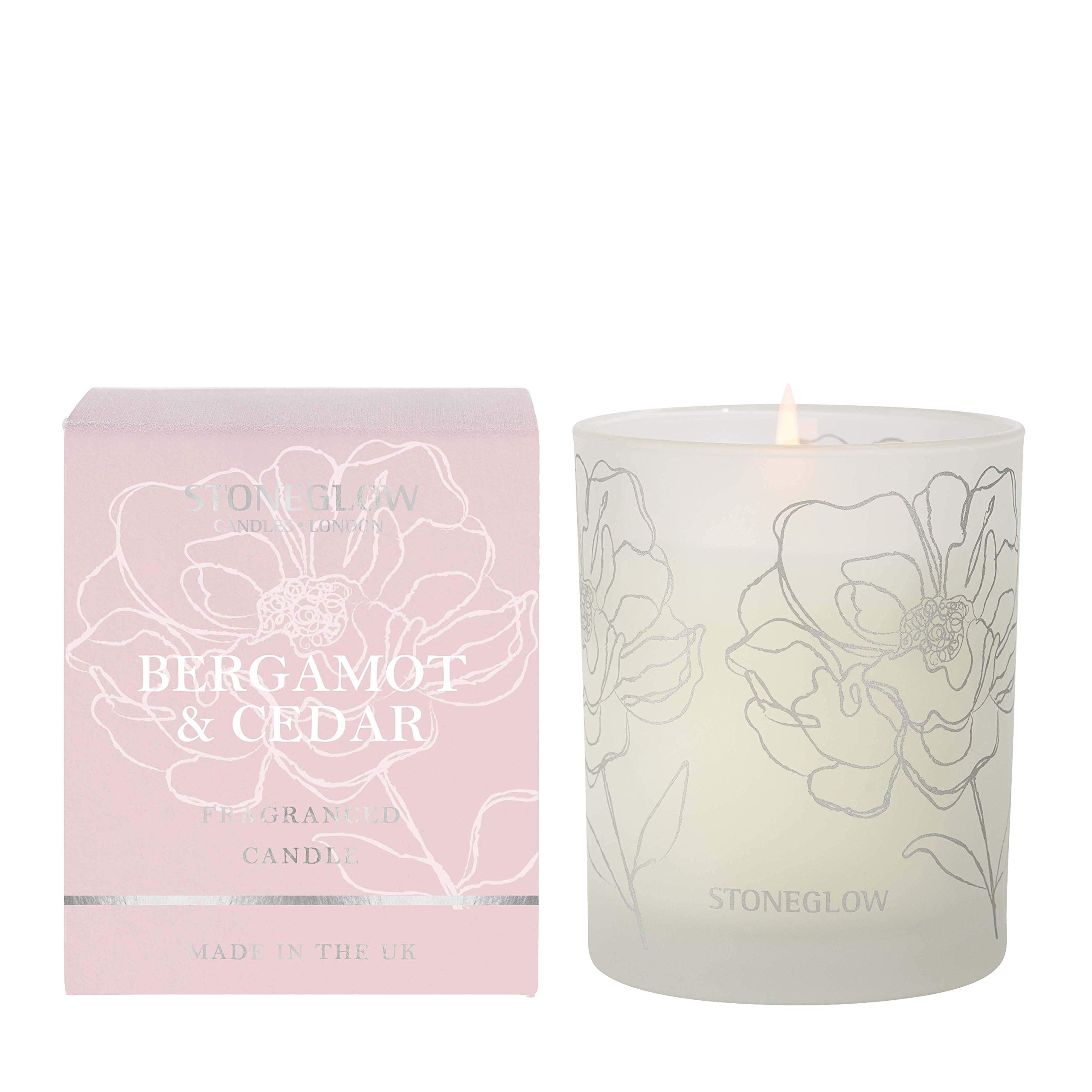 Stoneglow Day Flower 2021 Bergamot And Cedar Scented Candle Tumbler 180G
