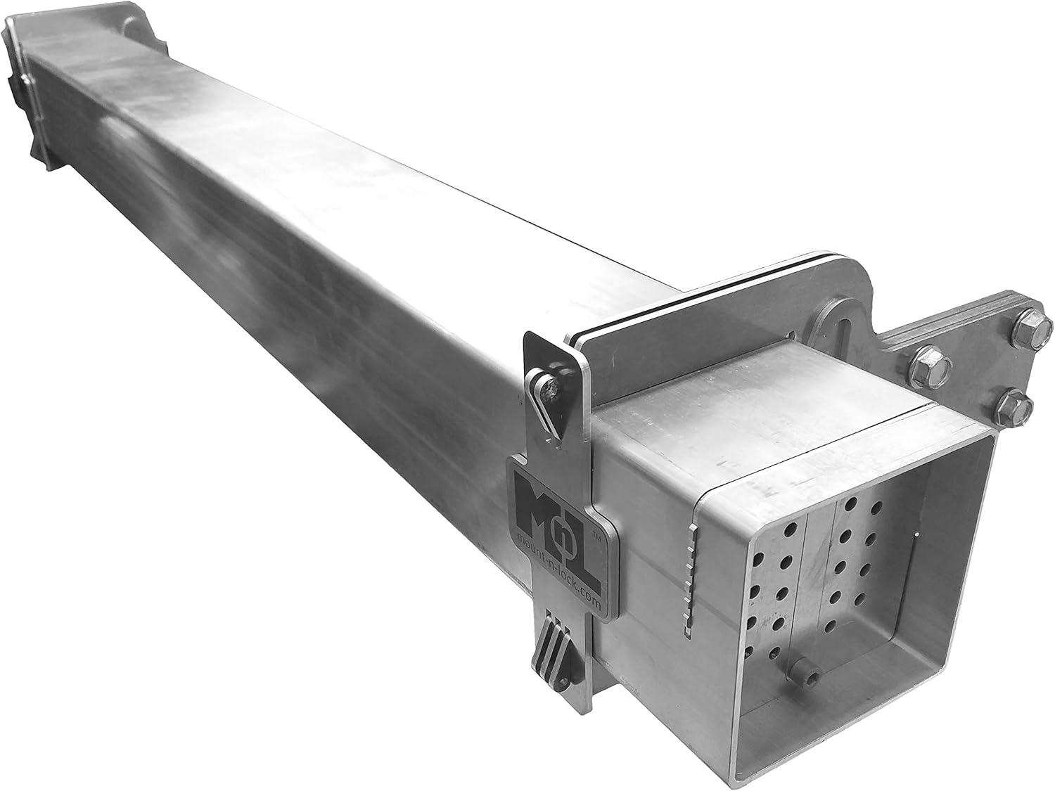 RV Bumper Raw 14 Gauge Steel RV Rear Bumper Standard 4 x 4 Bumper No