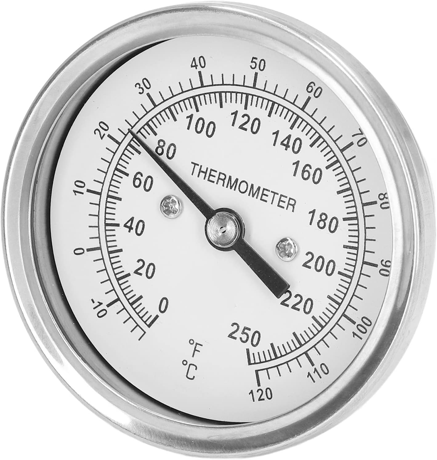 Xueyuja Termómetro, termómetro de dial Tipo Puntero -18‑120 ℃ para Exteriores