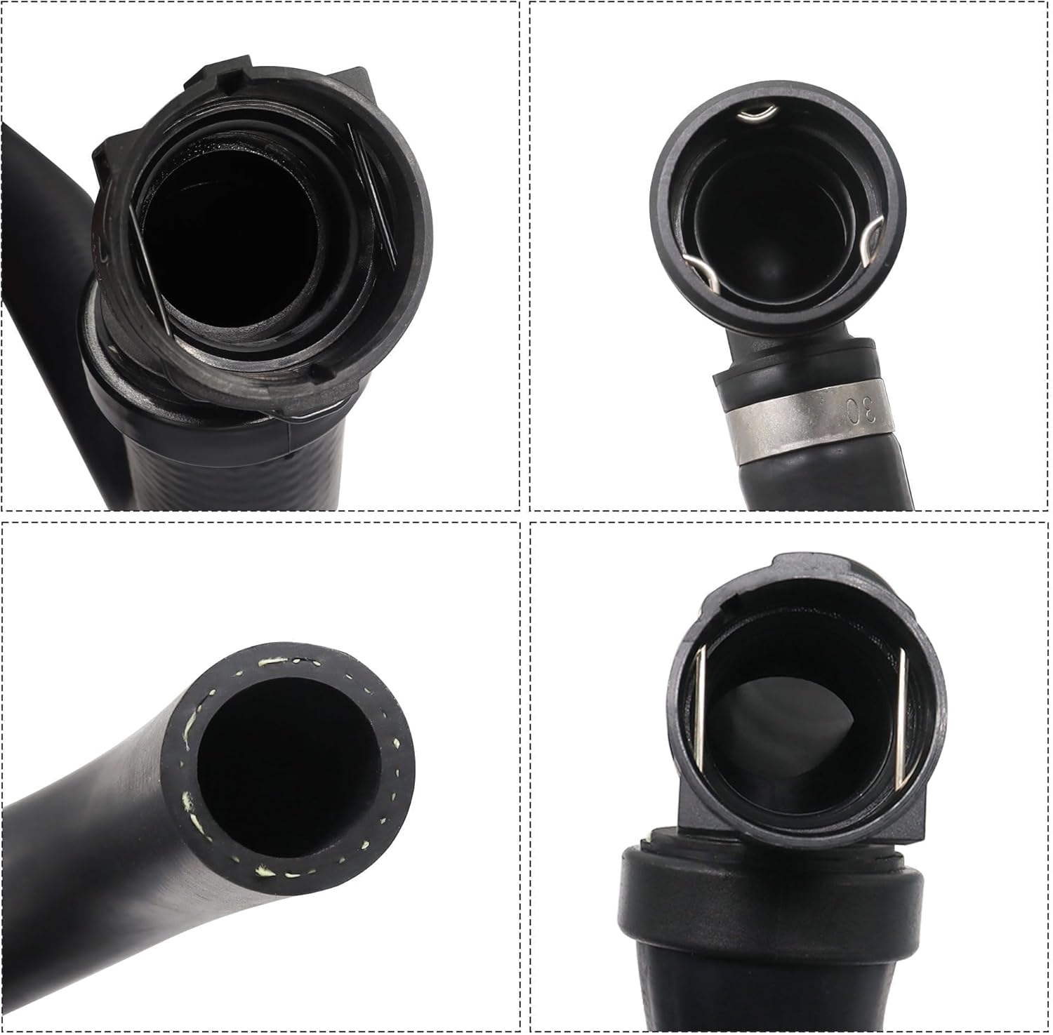 Upper Radiator Hose Y-Connector Lower Degaus Fit for Ford F150 5.0L 2011 2012 2013 2014 2015 2016 2017 2018 2019 2020 Replaces # DR3Z-8566-A CL3Z 8260-A BL3Z 8C350-A