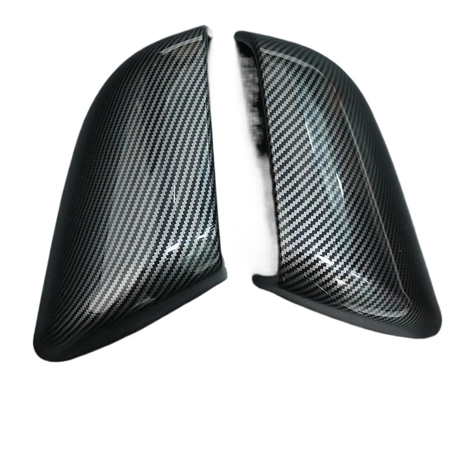 Coques Rétroviseurs Tesla Model 3 Highland 2024 - ABS Fibre Carbone Brillant - Lot De 2