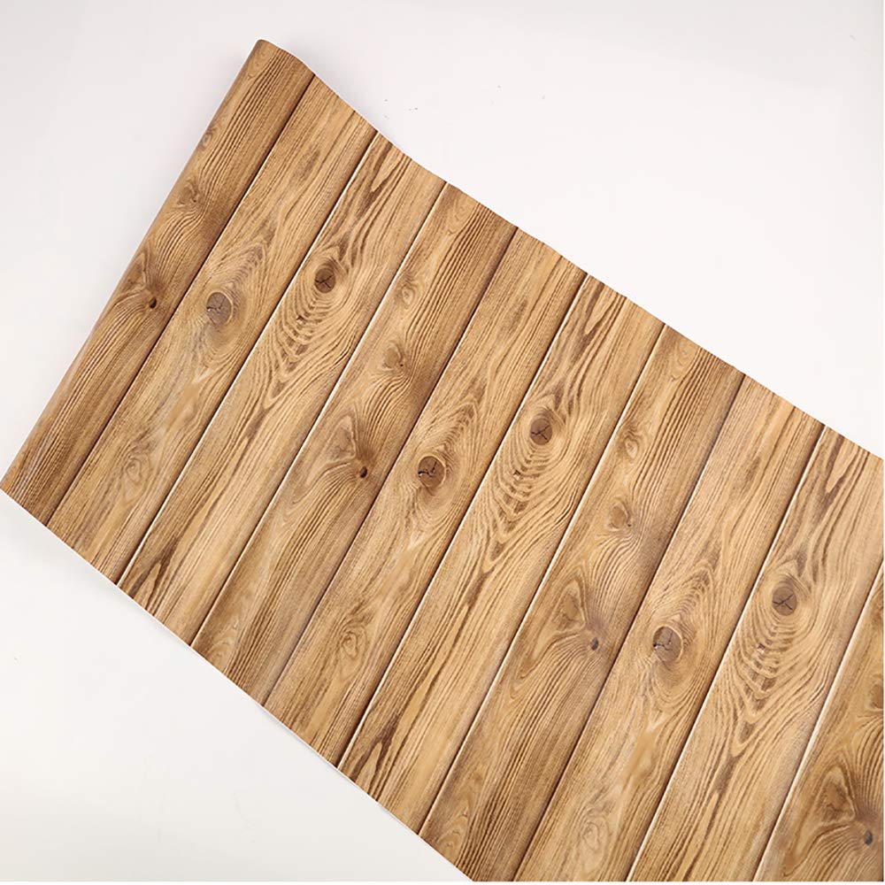 Papel pintado madera autoadhesivo rollo de vinilo pegatinas muebles 5m 8