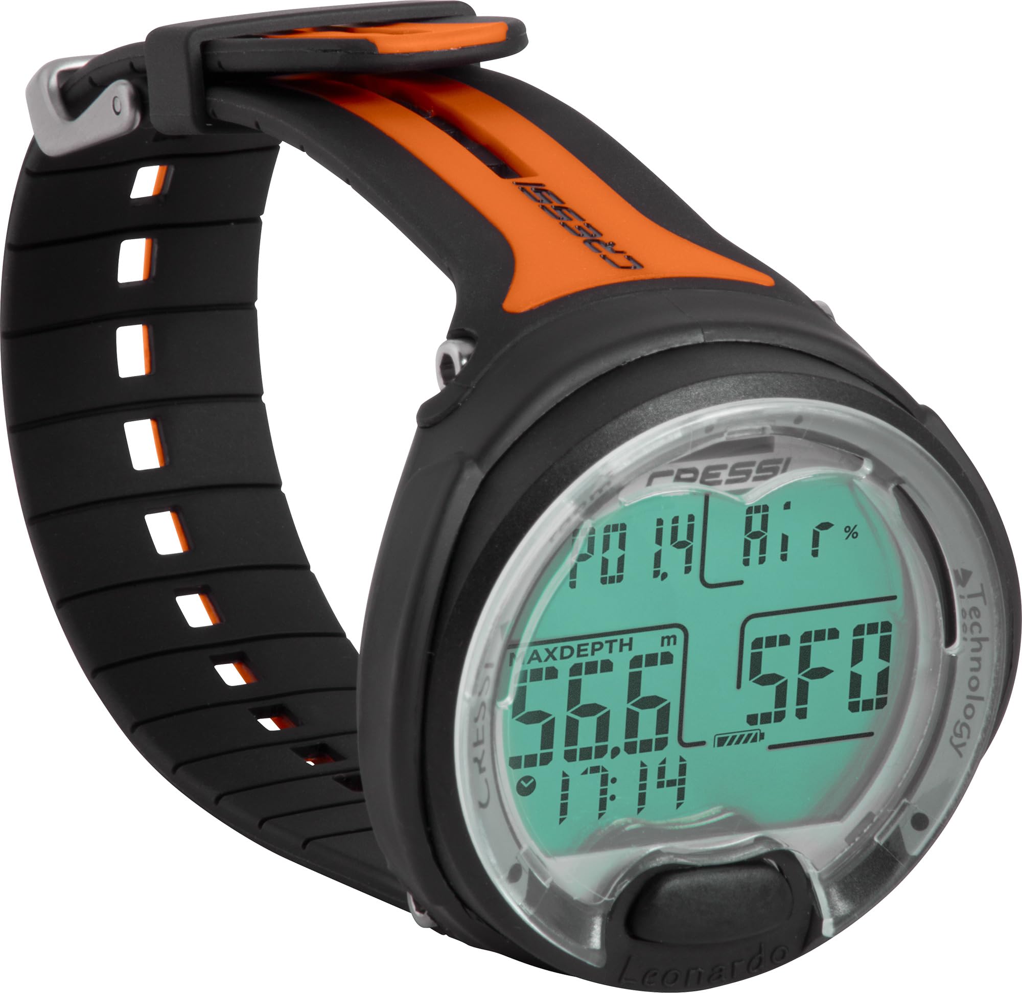 Cressi Leonardo - Premium Tauchcomputer Air/Nitrox - WEEE NR. DE 13961704