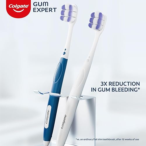 Miniatura 2 de Colgate Gum Expert - Paquete de cepillos de dientes ultra suaves para encías, cepillo de dientes extra suave para sangrado e irritación de las