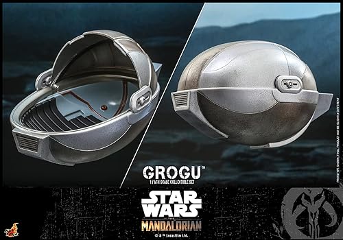 Miniatura 4 de TV Masterpiece Mandalorian Grogoo y juego de accesorios 1/6 escala figura verde (HT908288)
