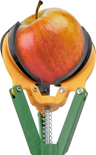 Miniatura 3 de Zenport ZL6146B Cosechadora y recogedora telescópica de frutas de largo alcance, extensión de 10 pies, gris