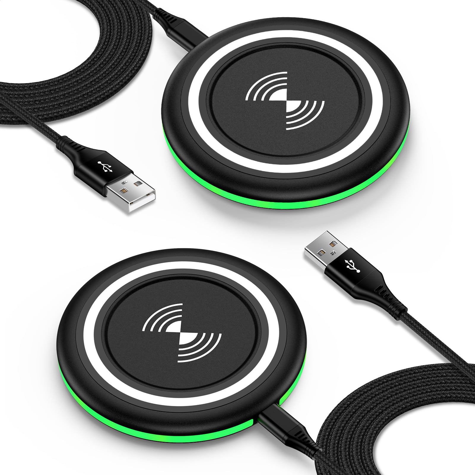 Android Wireless Charger Samsung Fast Wireless Charging Pad for Samsung