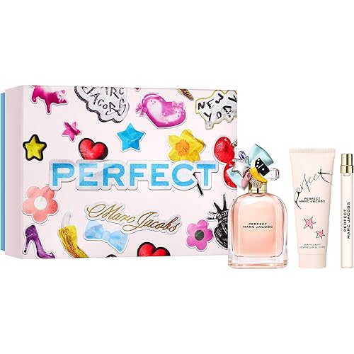 Marc Jacobs Perfect Eau de Parfum – Floral Women's Perfume – With Notes of Rhubarb, Daffodil, Almond Milk & Cashmeran