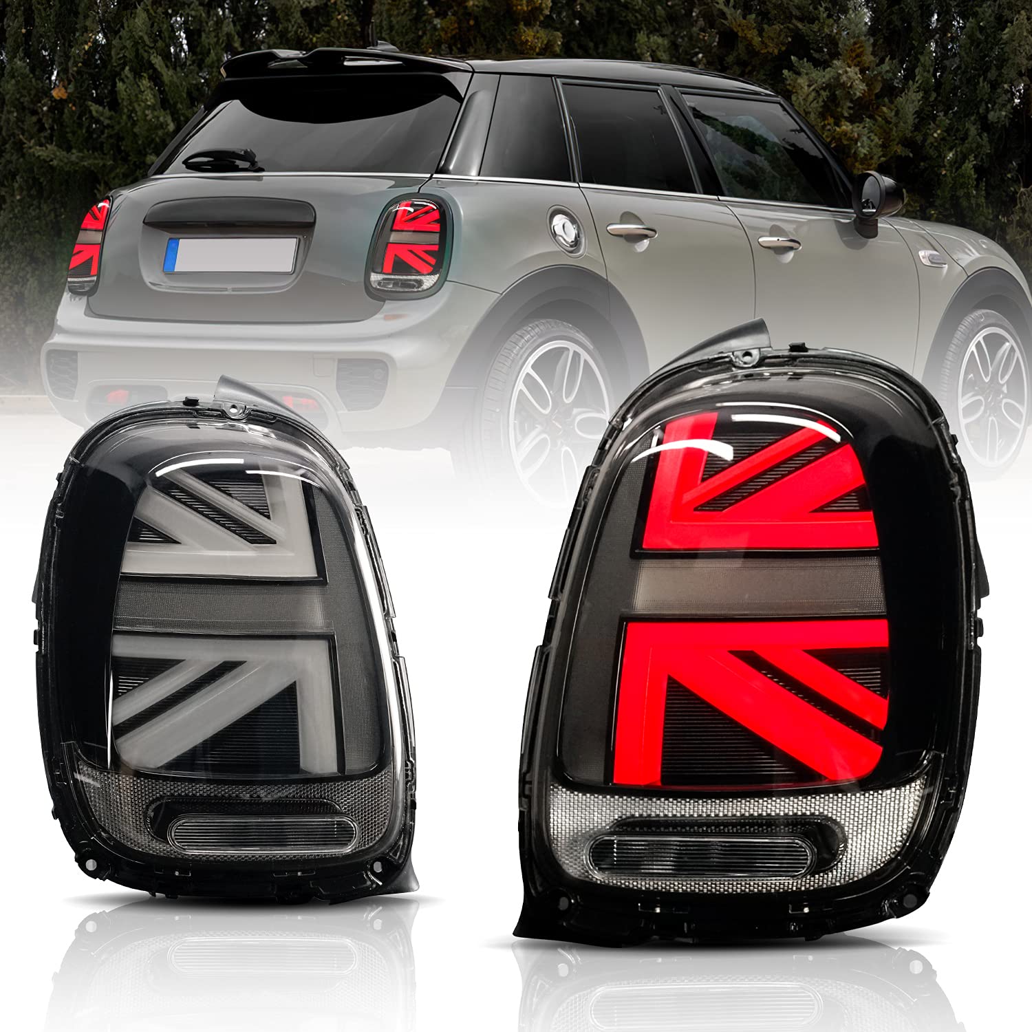 Buy Archaic Tail Lights Assembly for Mini Cooper F5557, Tail Lamp with