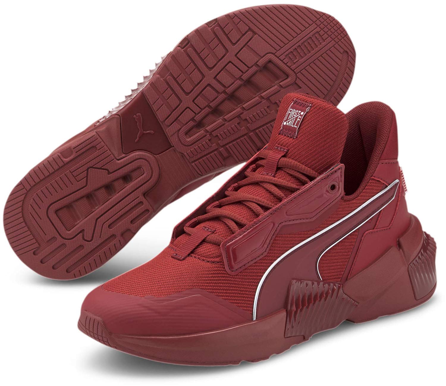 PUMA Womens Provoke Xt Mono X First Mile Training Sneakers Shoes - Red - Size 6 M