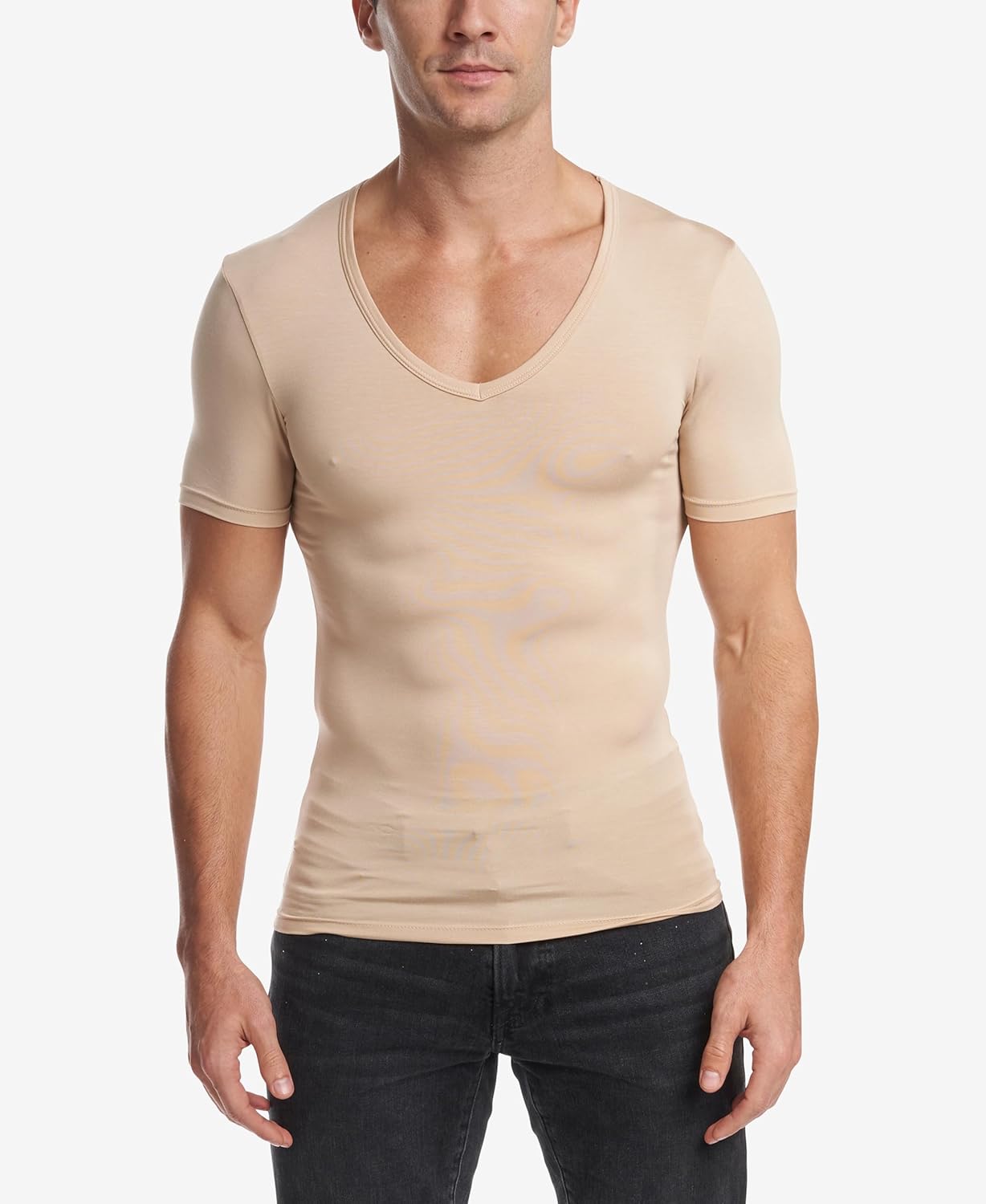 Stanfield's Men's Stanfield's Men's Invisible Micro Modal Deep V-Neck T-Shirt