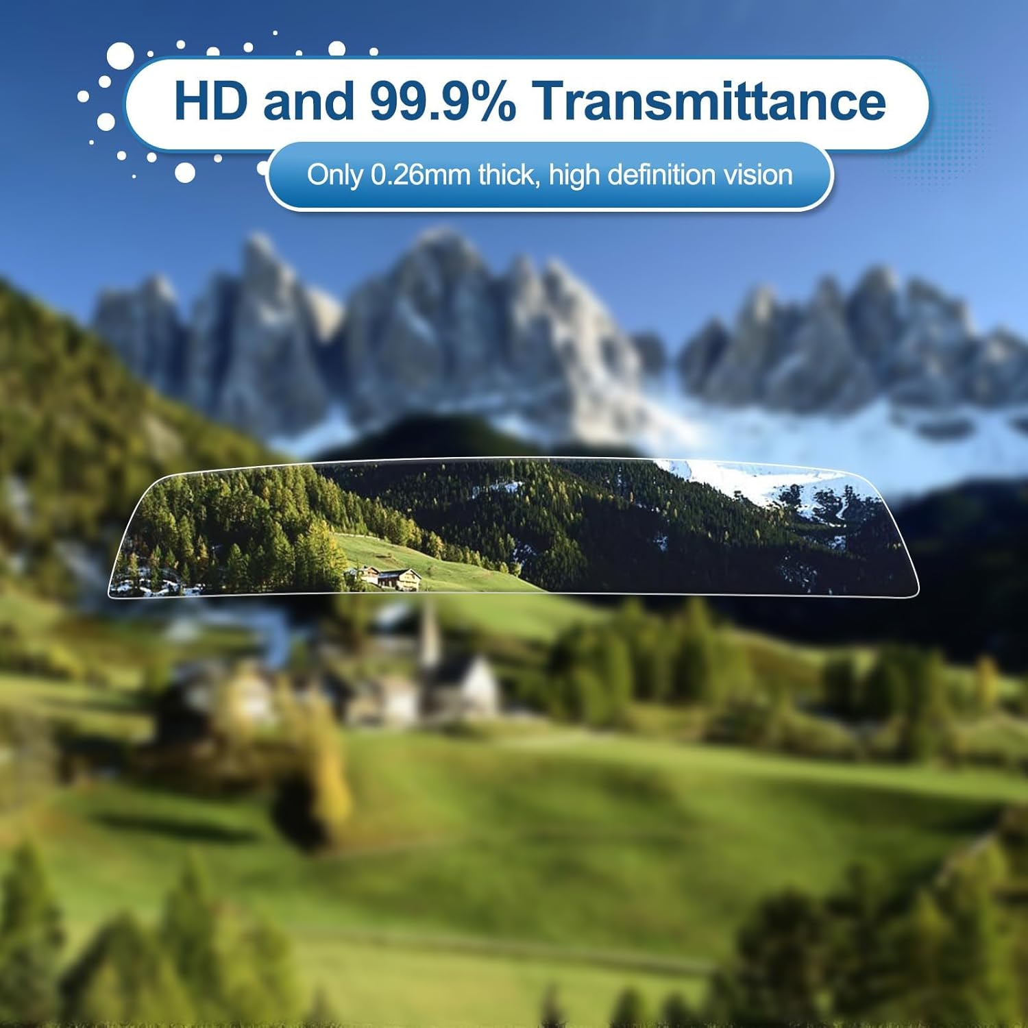 2025 2026 CT5/CT5-V/CT5-V Blackwing Screen Protector for Cadillac CT5 (Premium Luxury/Sport) 33-inch Advanced LED Display, 9H Tempered Glass 2025 CT5 Accessories Anti-Scratch/HD Transparent 33"