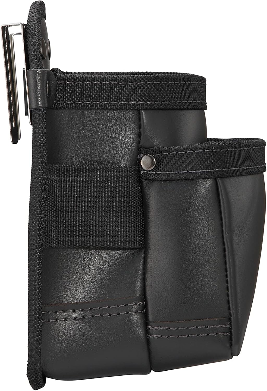 Tajima SFKBK-2S Detachable Waist Bag, Genuine Leather, 2 Tiers, Small