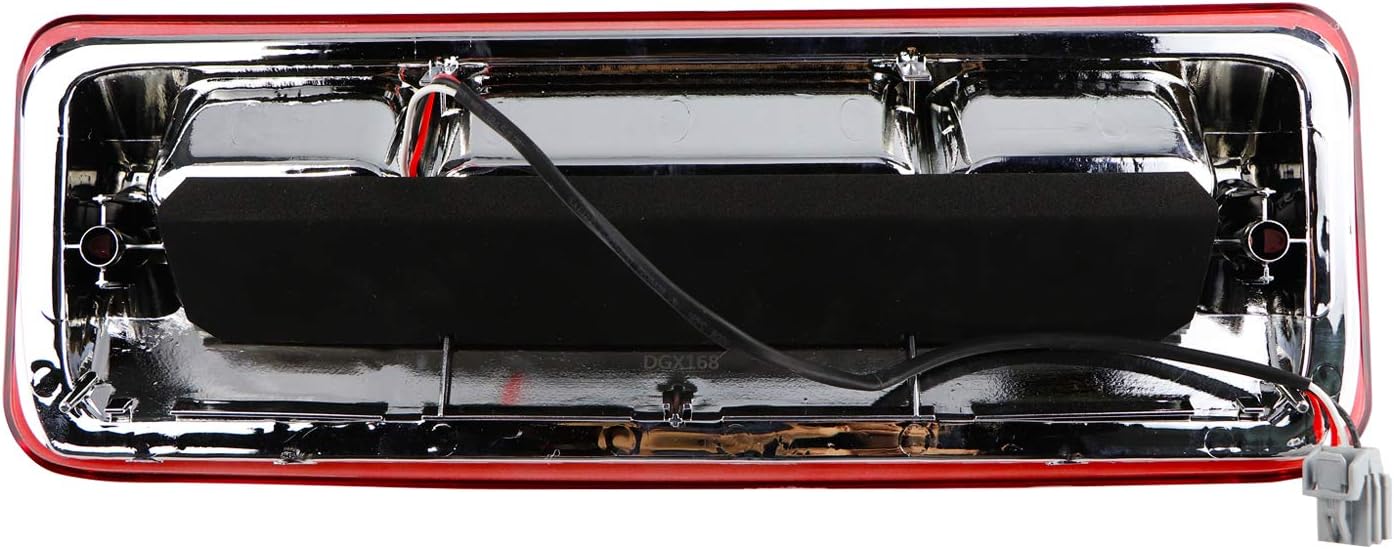 (Red) LED 3rd Third Brake Light for 04-08 Ford F150/07-10 Ford Explorer/06-08 Lincoln Mark LT, Cargo Lamp High Mount Stop Light