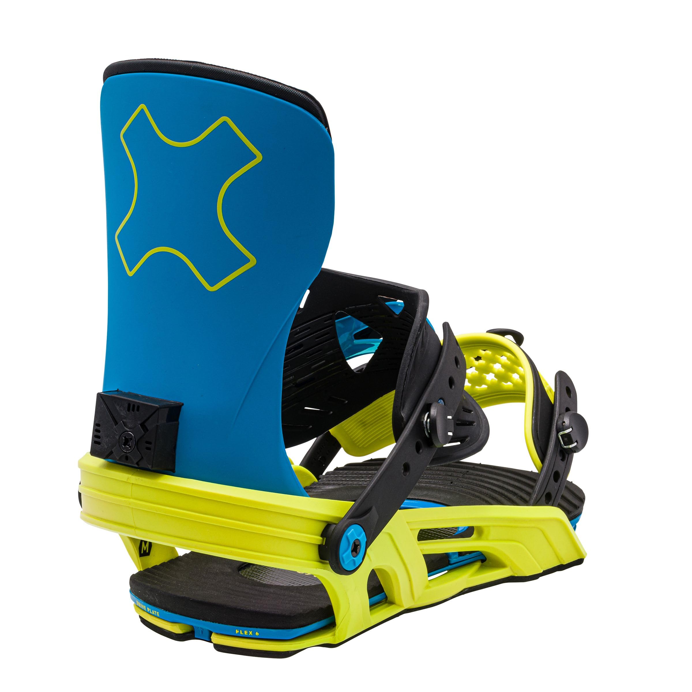 Amazon.com : Bent Metal Axtion Mens Snowboard Bindings, M, Blue