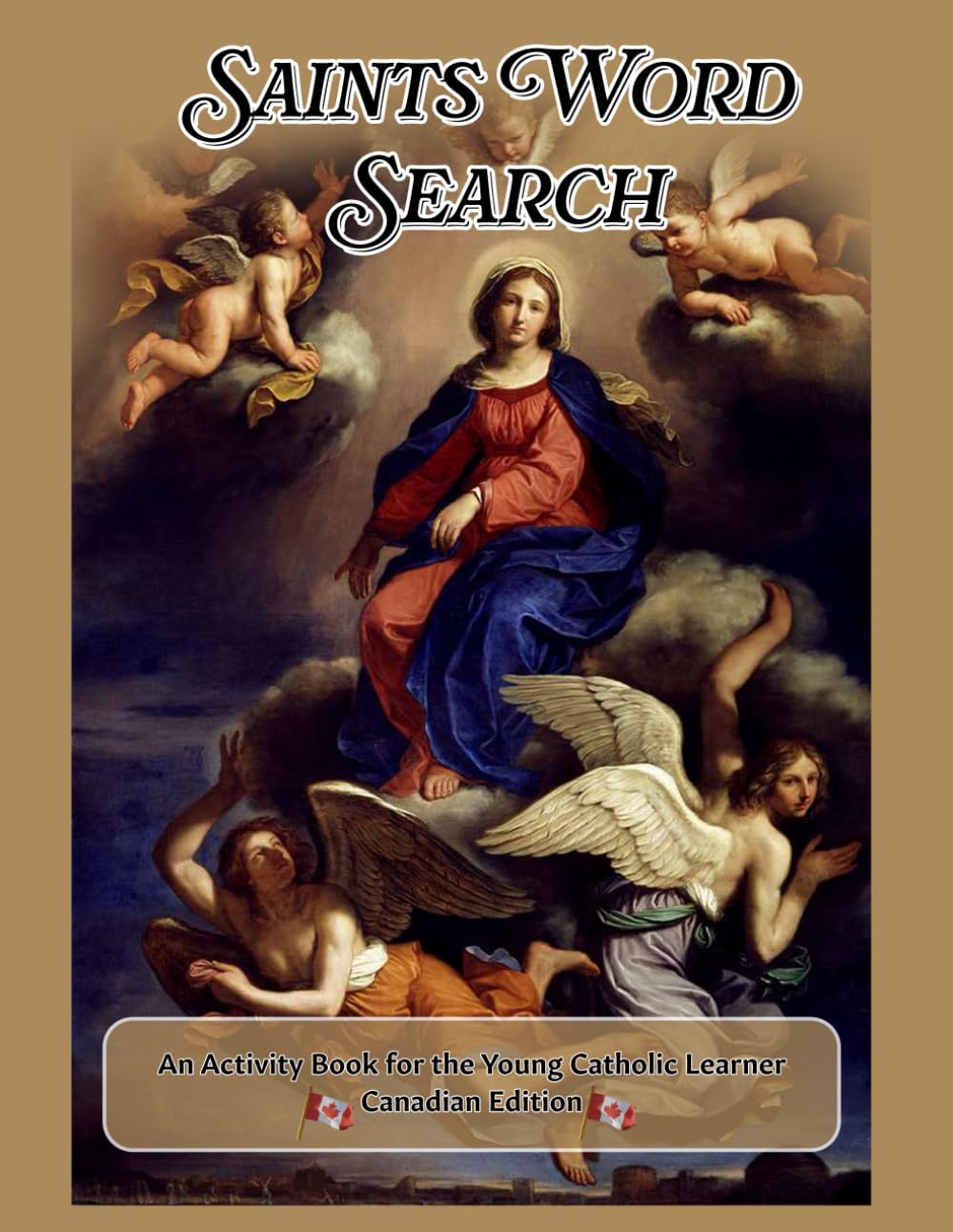 Saints Word Search: An Activity Book for the Young Catholic Learner—Canadian Edition