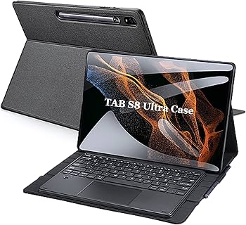 Galaxy Tab S8 Ultra 国内正規版 美品+純正キーボード付 Amazon.co.jp: Galaxy Tab S8 Ultra Book Cover Keyboard US｜ブラック