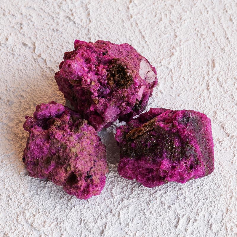 Naturalny surowy rubinowy kryształ, duży, szorstki czerwony kamień korundowy | Kamień do dyfuzora aromaterapeutycznego, wyświetlacz kryształowy, dekoracja energetyczna, kamień szlachetny
