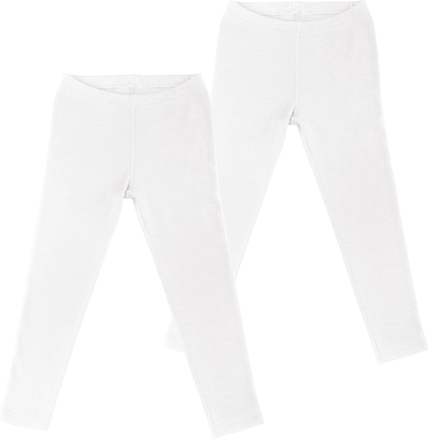 Andrew Scott Big Girls Cotton Thermal Underwear | Long John Under Pants | Multi Packs & Colors