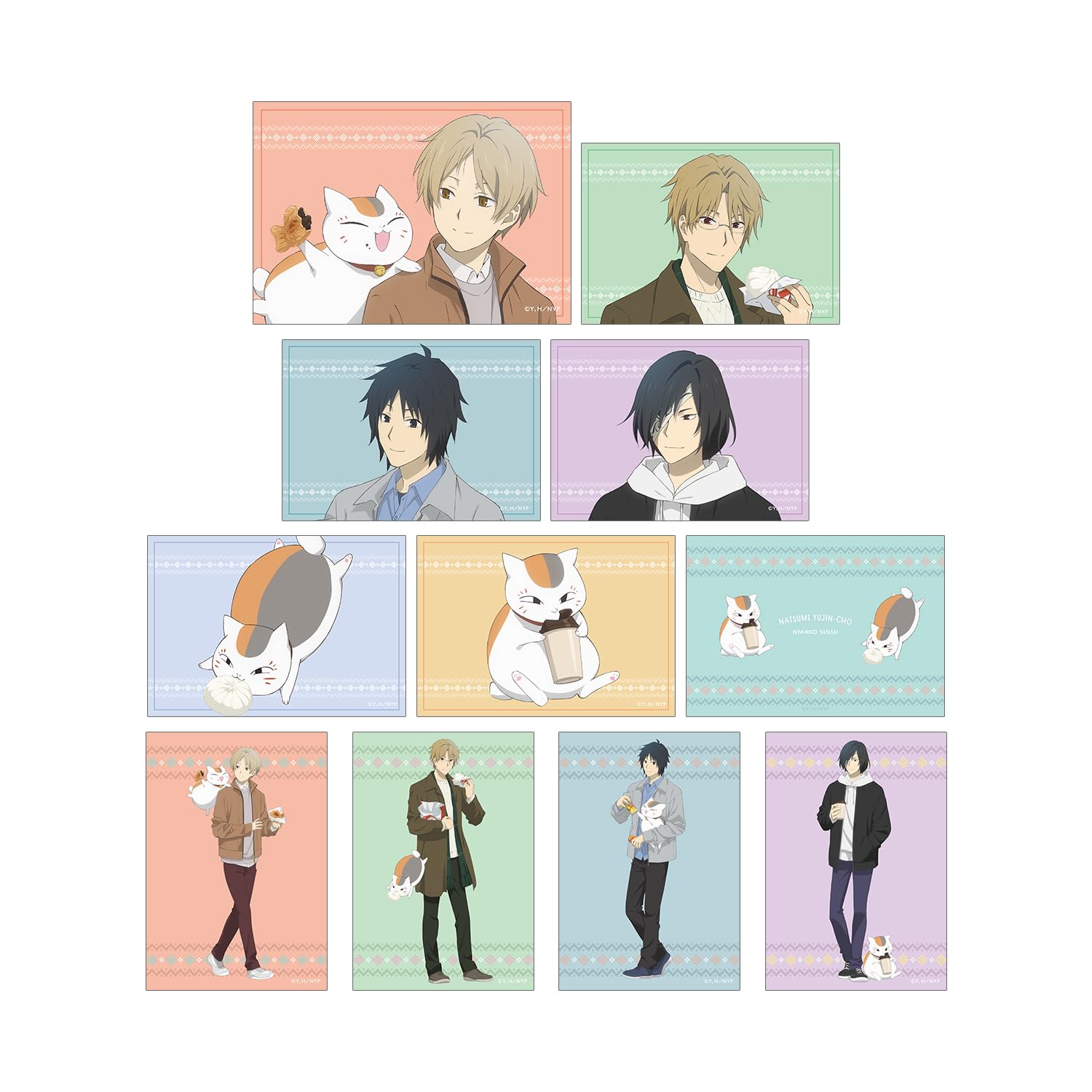 Amazon.co.jp: 夏目友人帳 描き下ろしイラスト 冬の装いver