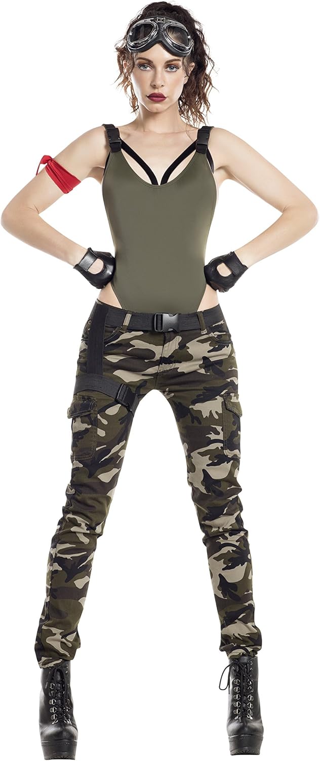 Starline womens Nitetime Gamer Soldier Costume