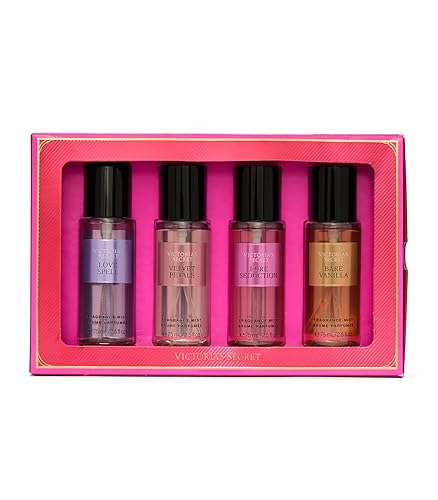 Miniatura 2 de Conjunto de regalo de mini bruma de fragancia Victoria's Secret, colección de 4 piezas, aromas surtidos, conjunto de regalo para mujeres