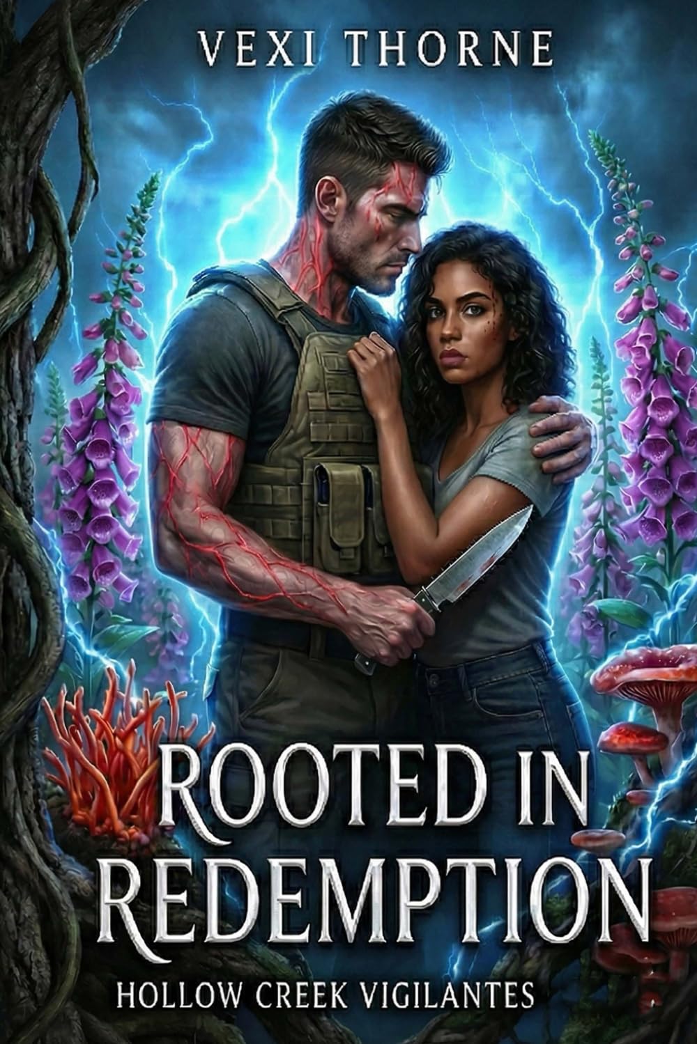Rooted in Redemption: A Dark Romantic Suspense Novel (Hollow Creek Vigilantes)