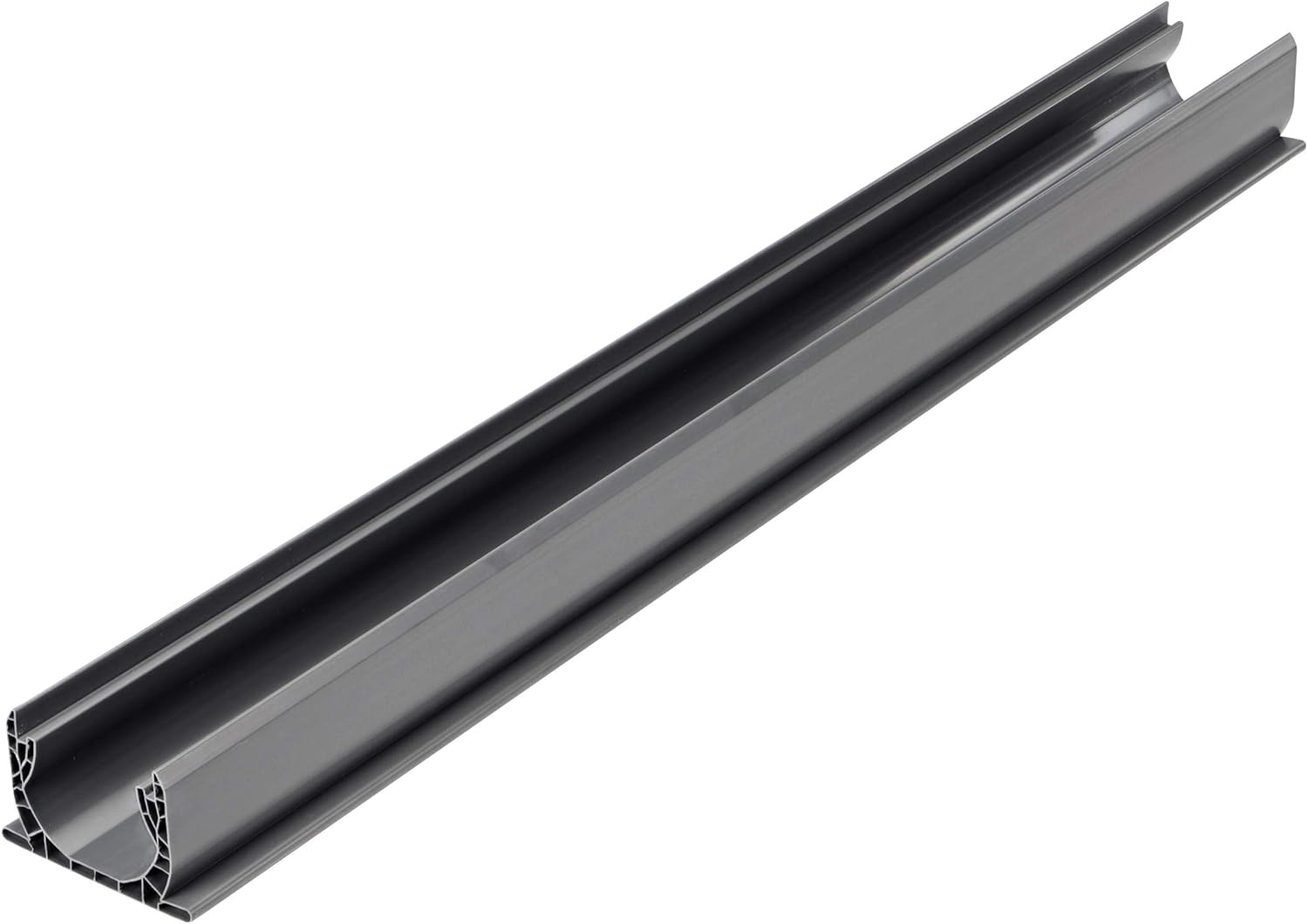 NDS 400 Spee-D Channel Drain, 4-3/4 in. Wide X 4 ft. Long, 4', Gray