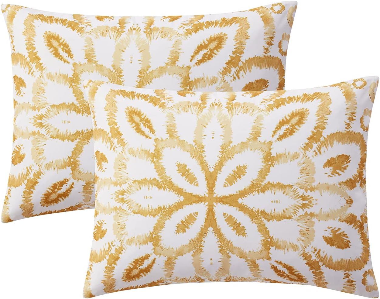 Indigo Ink - Twin Comforter Set, 2-Piece Soft Bedding with Matching Sham, Boho Home Decor, Dorm Room Essentials (Panther Collection, Twin)