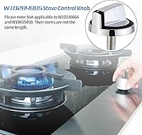Vista 7 de W10284885 Perilla de control de estufa compatible con quemador de horno Whirlpool, pieza de repuesto WPW10284885, W10284885, PS11752001, AP6018699