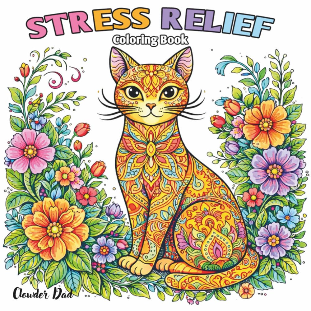 Stress Relief Coloring Book