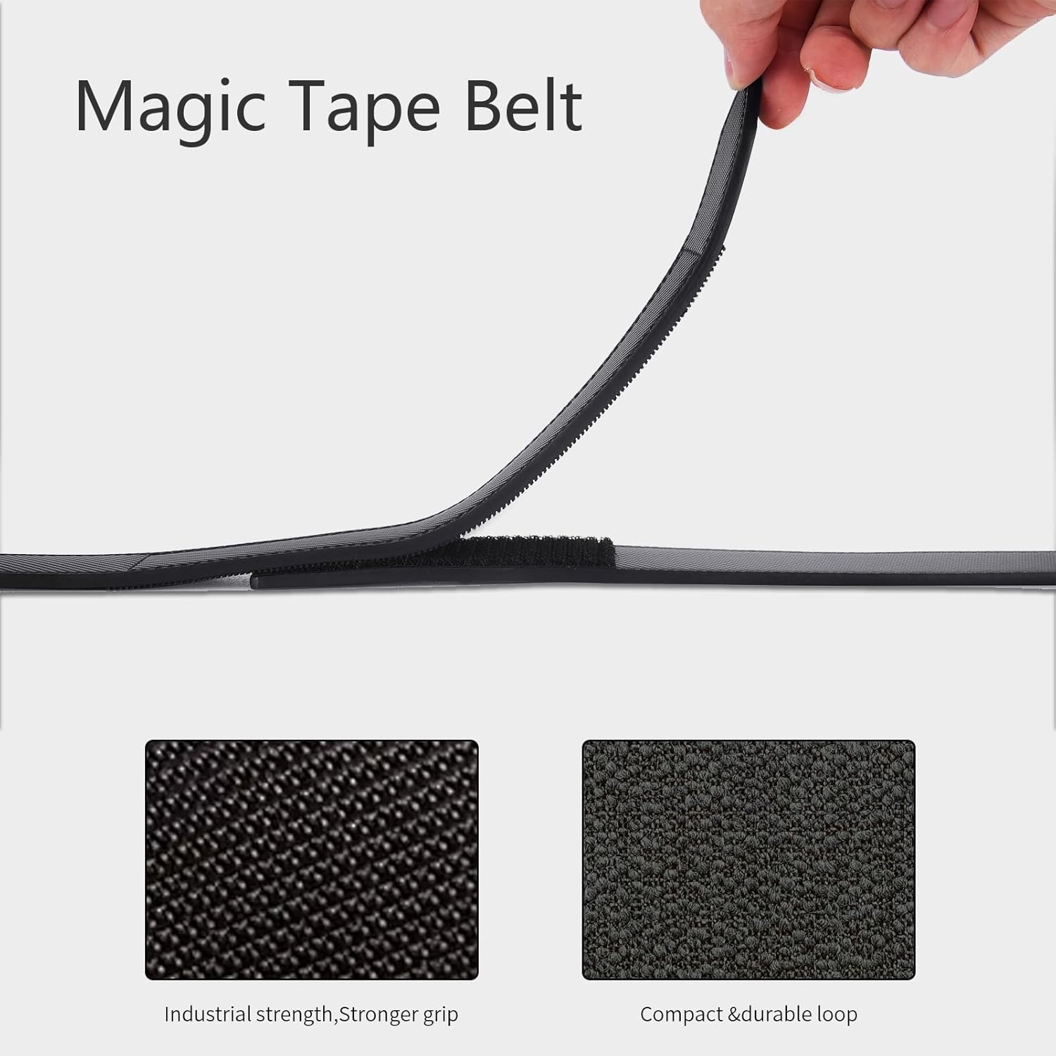 Tsa Approved Non Metal Nickel Free Hypoallergenic Belt Mechanic Buckleless No Scratch Leather Belt 1.38“ - Image 5