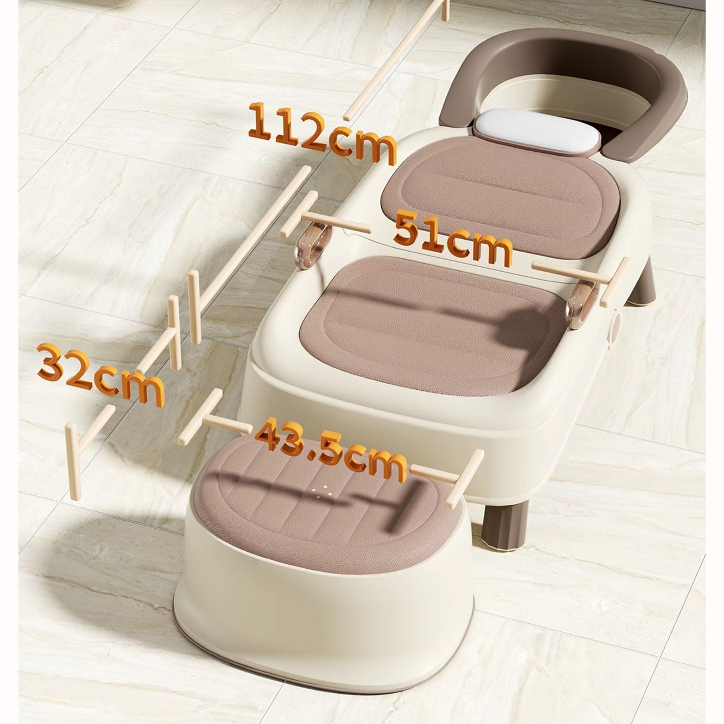 nYFzsNJjwlavacabezas portatil lavacabezas portatil para casa Lavacabezas doméstico para Personas Mayores, Lavabo para Cama, sillón reclinable para Adultos(Color:2)