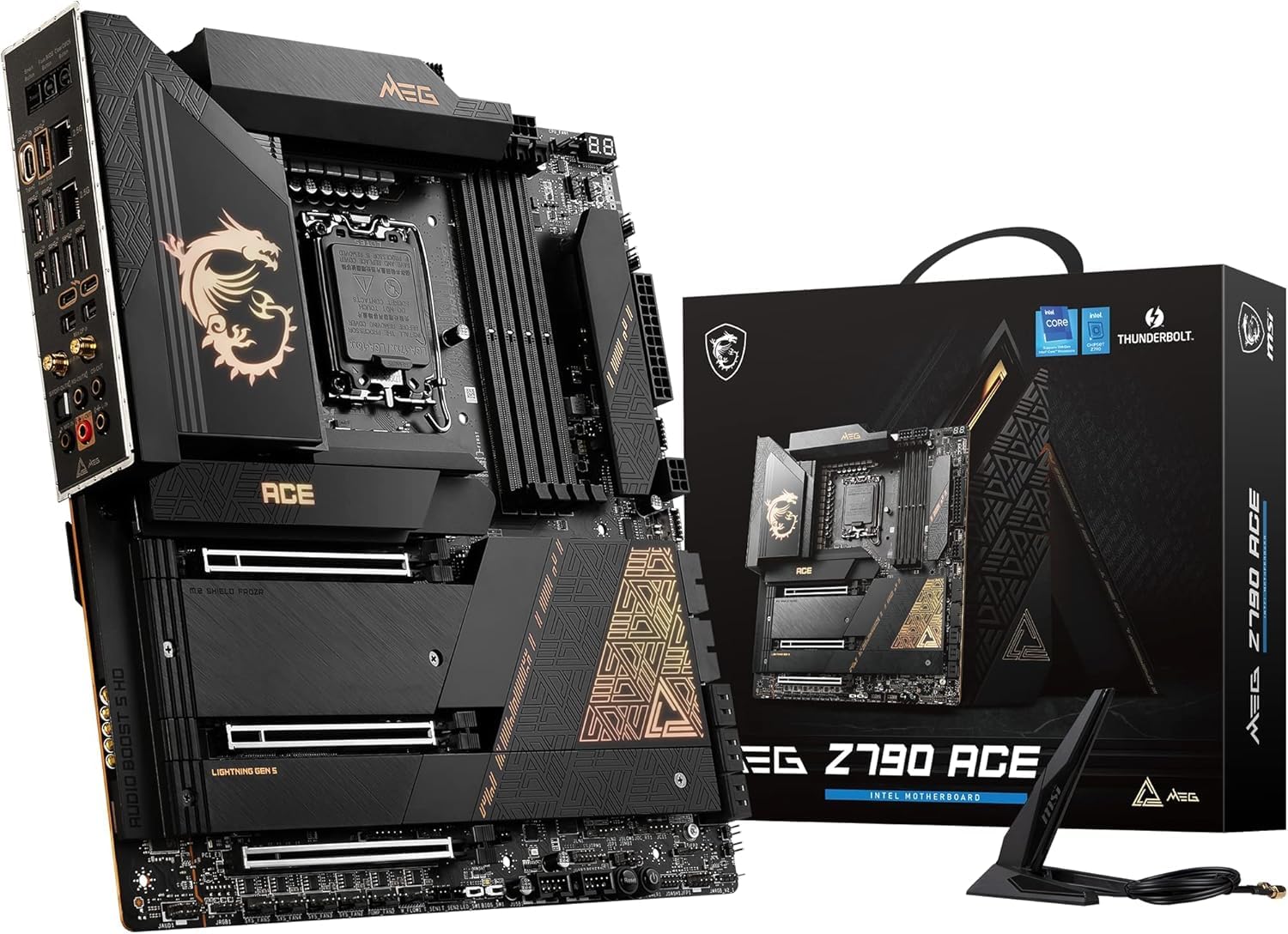 MSI MEG Z790 ACE + Intel Core i9-14900K : Amazon.com.be: Electronics