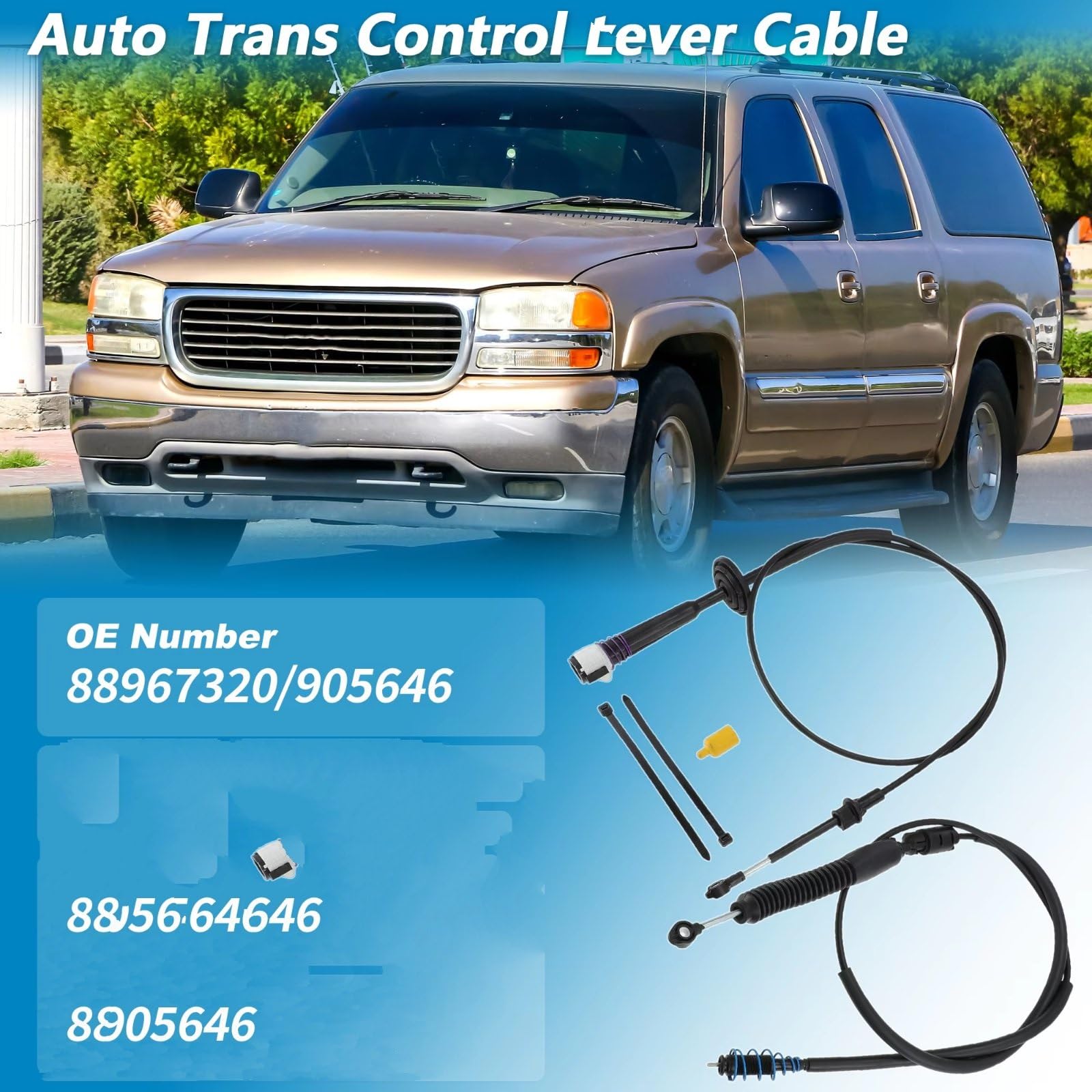 Parti Auto Compatibile Con Cadillac Per Escalade 2002-2006 Auto Trans Gear Shifter Cavo Selettore Leva Montaggio Collegamento Cambio 905646