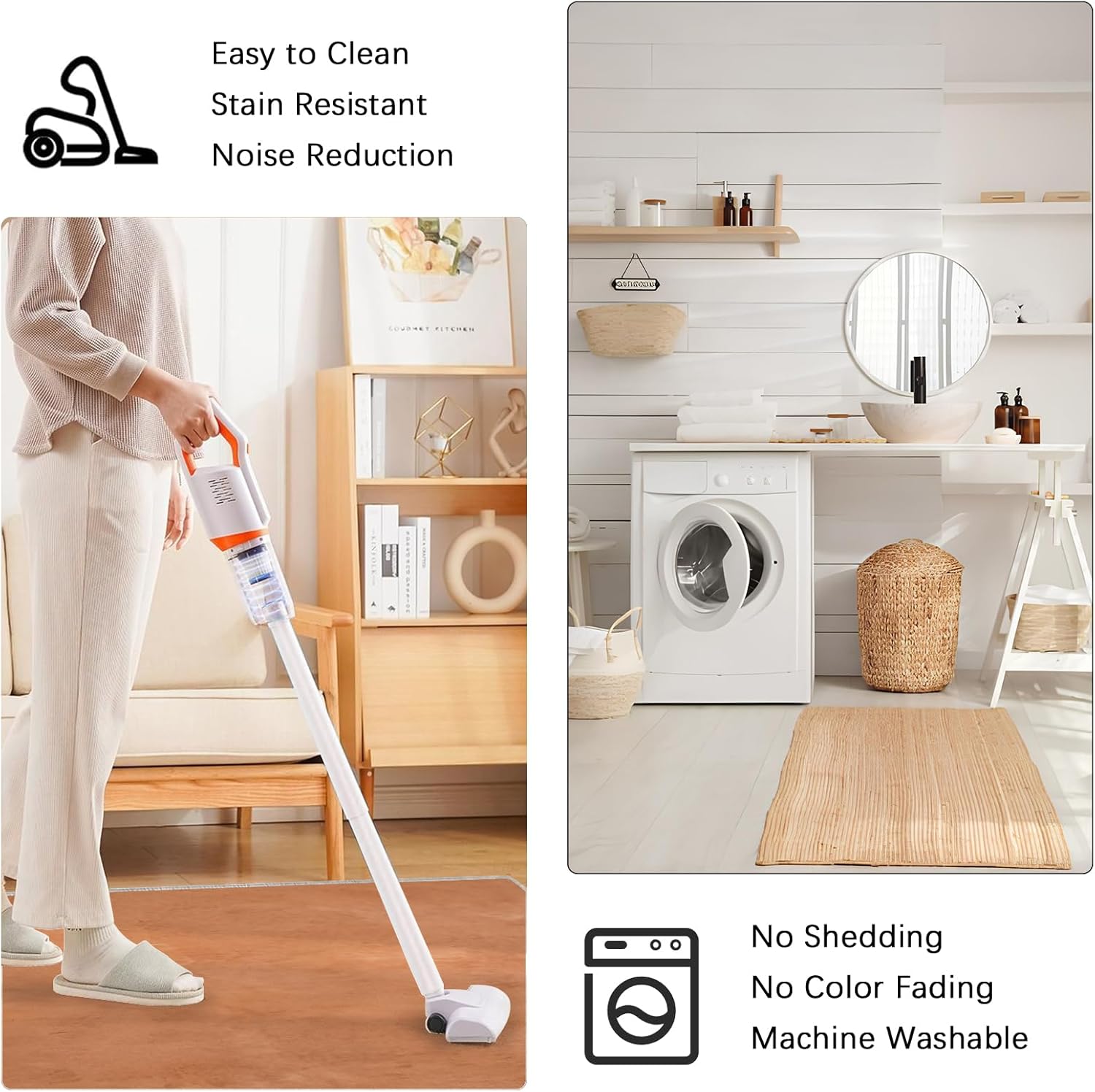 Marble Rug 2x3 Terracotta Color Entryway Rug Non-Slip Washable Small Rugs, Super Soft Vintage Abstract Low-Pile Front Door Mat, Indoor Floor Carpet for Entrance Kitchen Bathroom Bedroom Decor