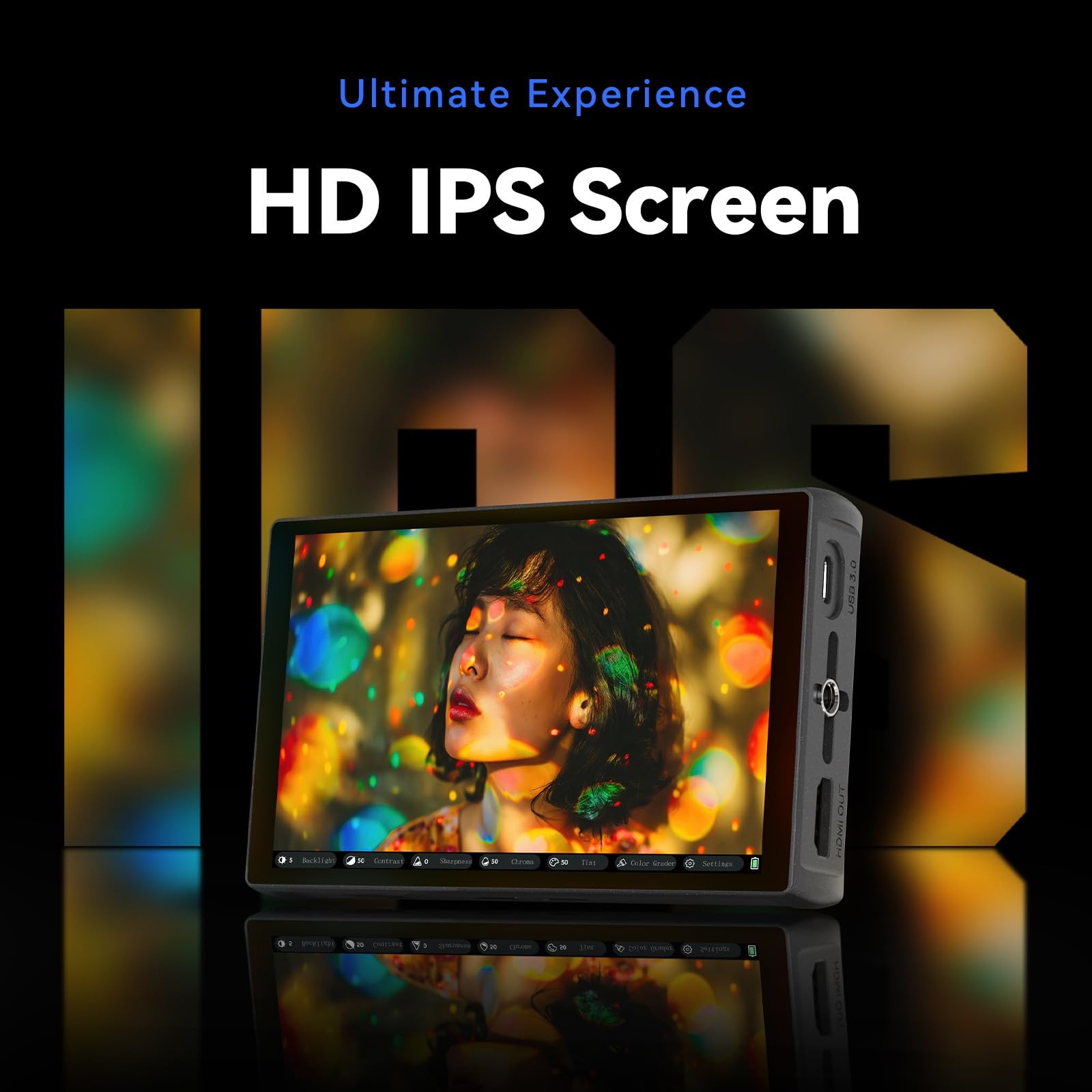 Amazon.co.jp: PortKeys LH5C 5.4インチ 800Nits タッチスクリーン