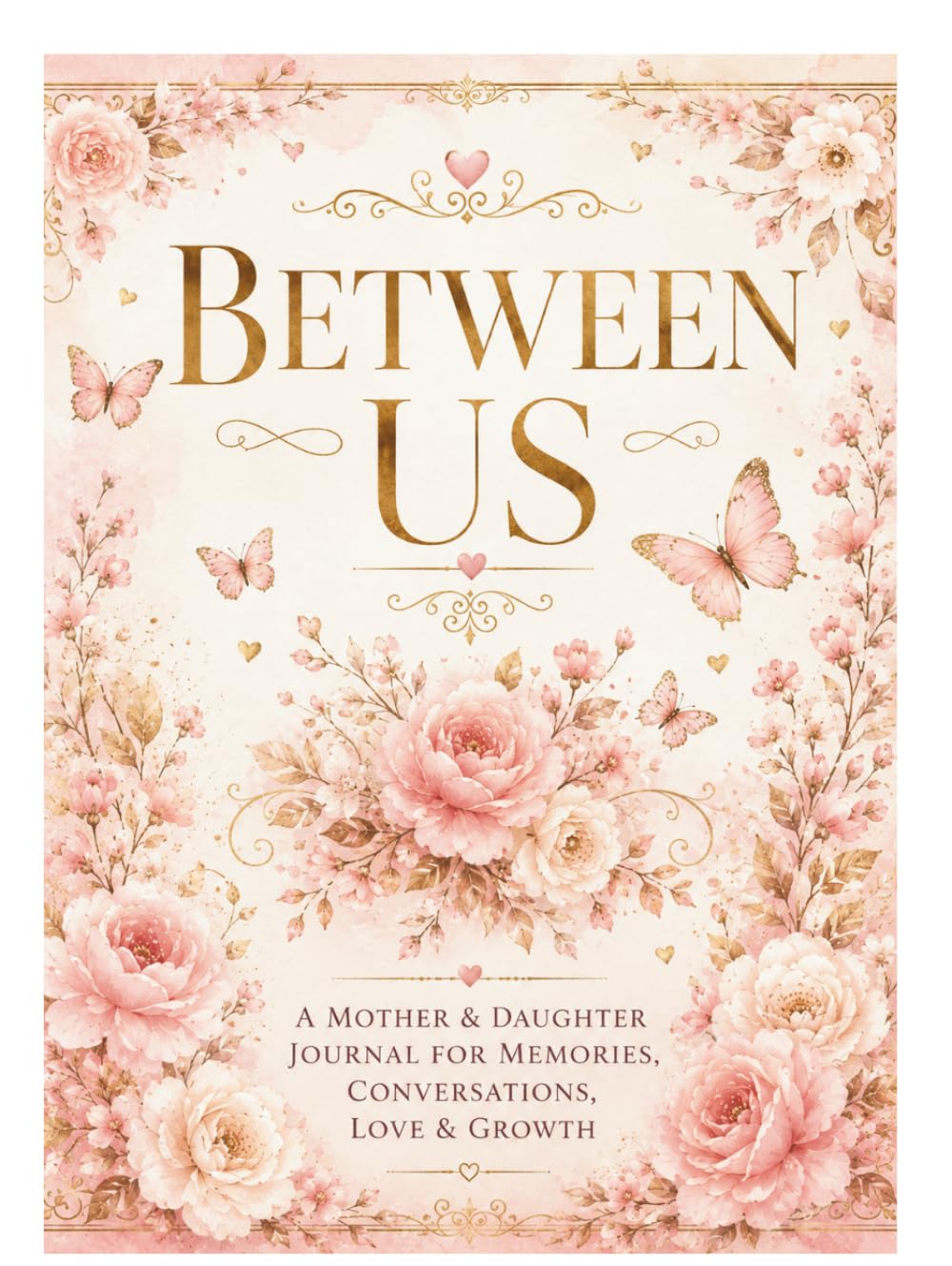 Between Us: A Mother & Daughter Journal for Memories, Conversations, Love & Growth