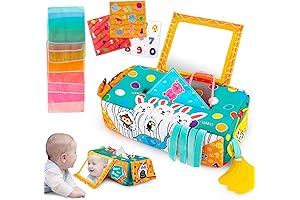 A Sensory Adventure: Baby Tissue Box Toy for Growth and Discovery
