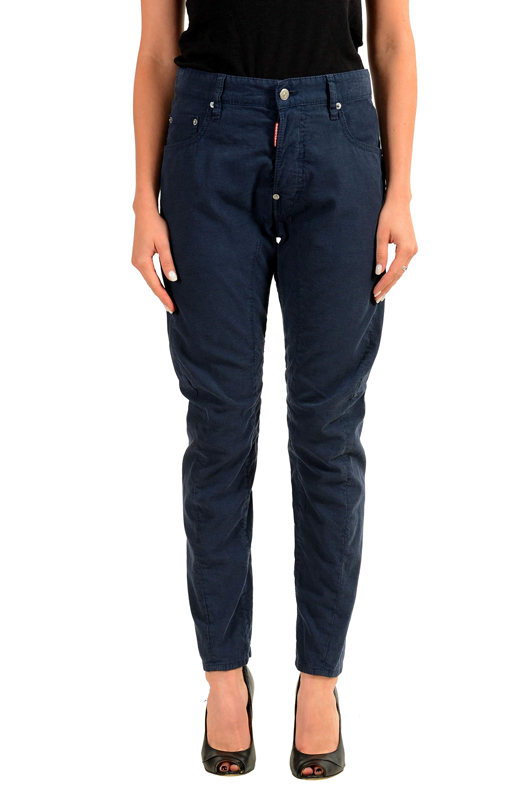 DSQUARED2 Women's Dark Blue Skinny Jeans US 8 IT 44