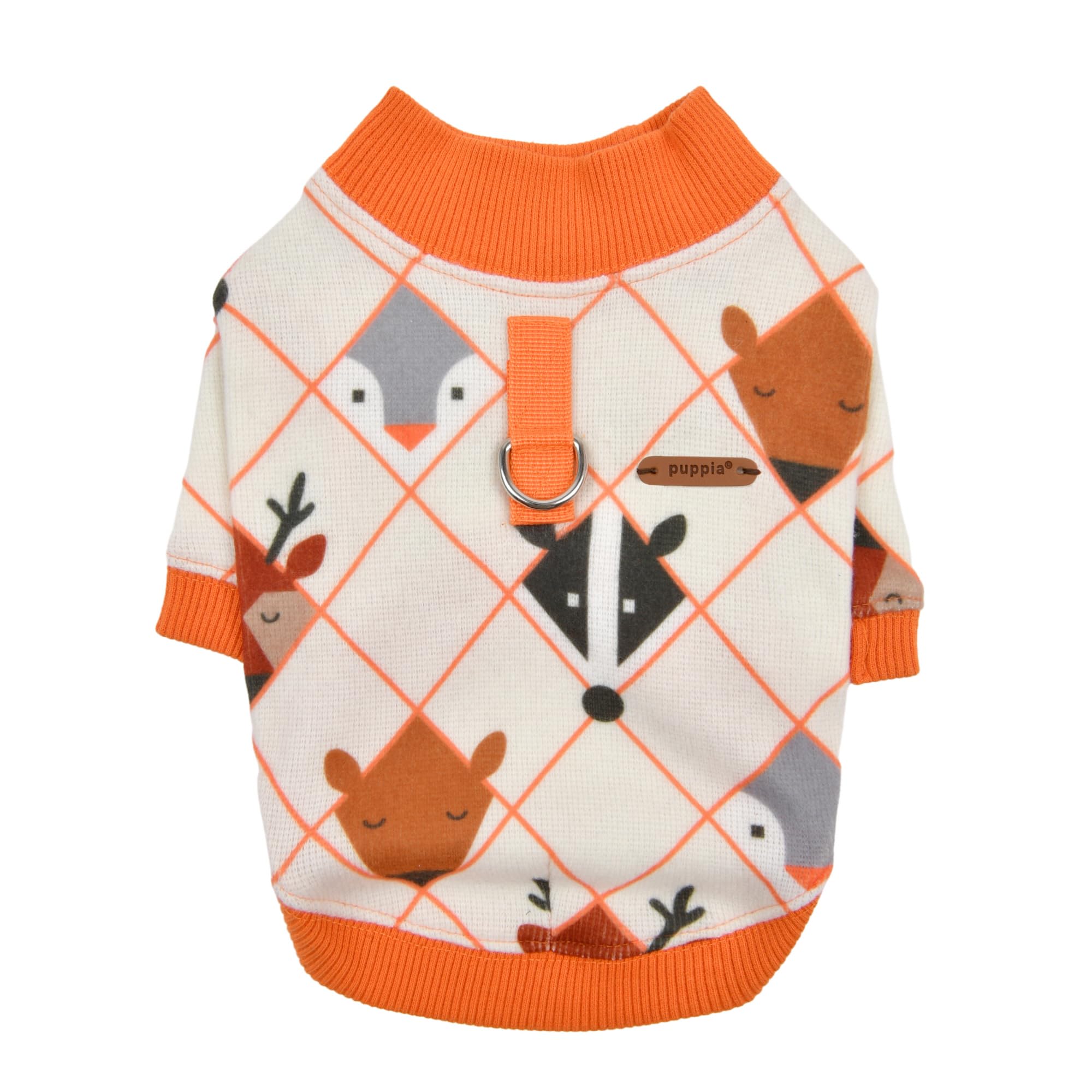 T-Shirt pour Chien PUPPIA Alba Ivoire M Vêtement Canin Chiot