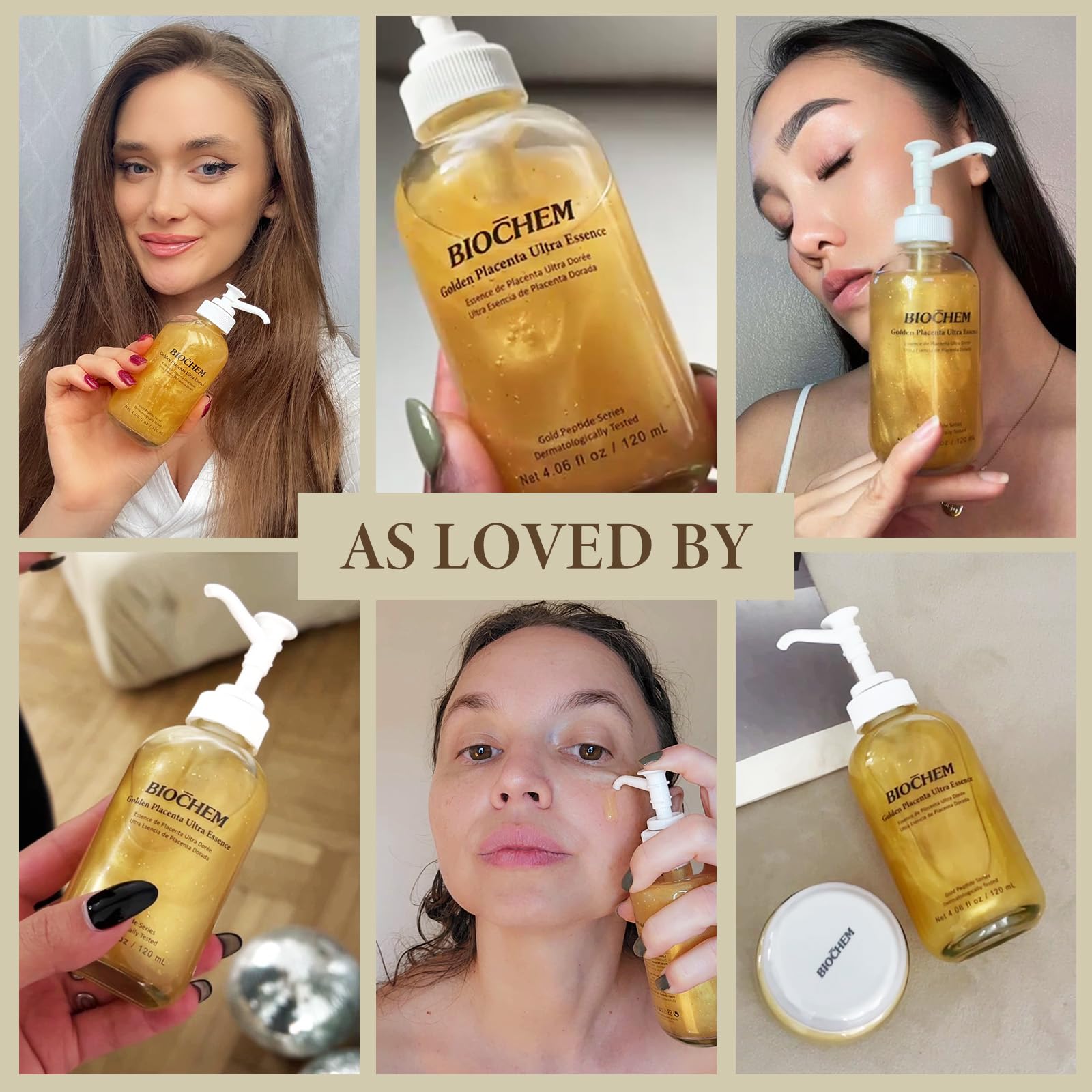 Amazon.com: BIOCHEM Golden Placenta Ultra Essence - Placenta Face