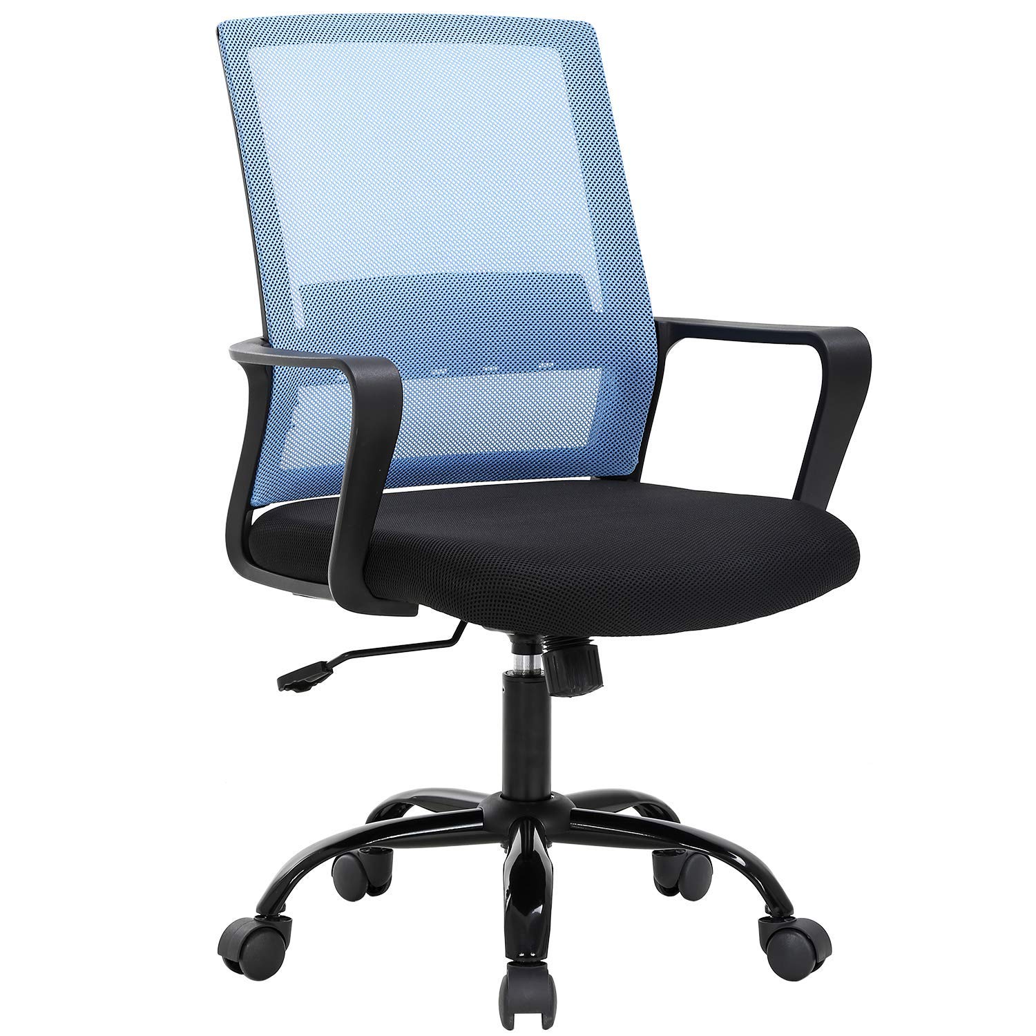 Ergonomic Desk Chair Comfy Office Chair Lumbar Support Comfortable Computer Chair Rolling Chair Conference Room Chairs for for
