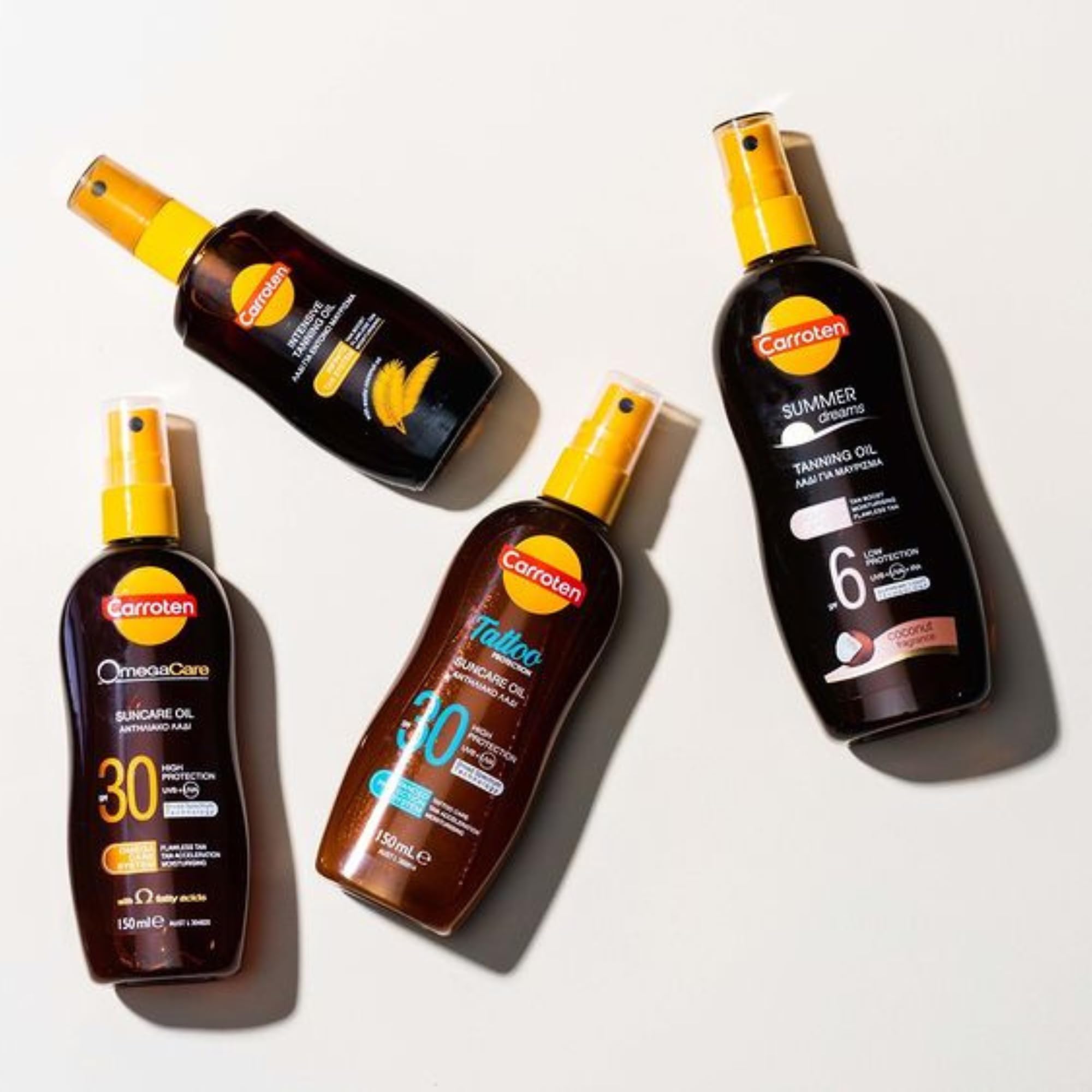 Carroten Protect&Tan Aceite Bronceador SPF 30 150 ml Spray Acelerador Bronceado