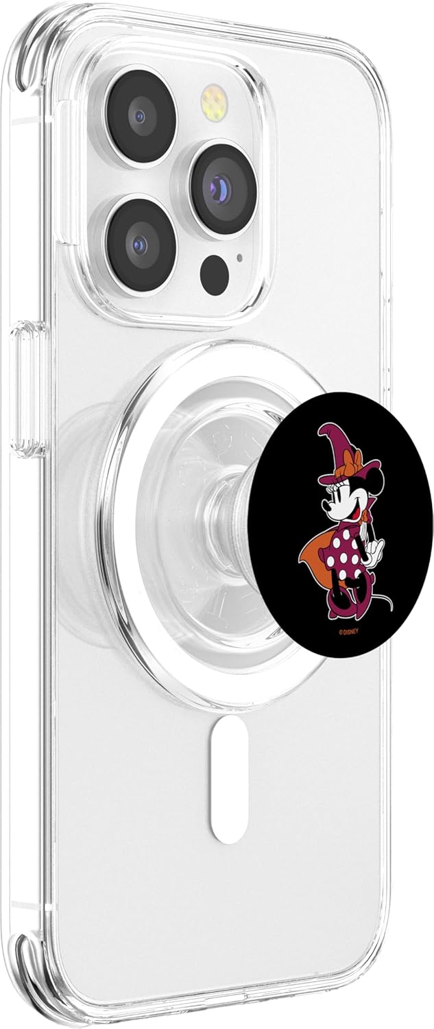 Disney Minnie Mouse in Witch Costume Halloween PopSockets MagSafe PopGrip for iPhone