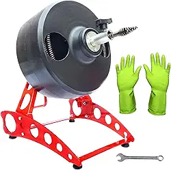 Máquina Desentupidora Manual Profissional Rotomaster 20 Metros - Desentupidor de Canos