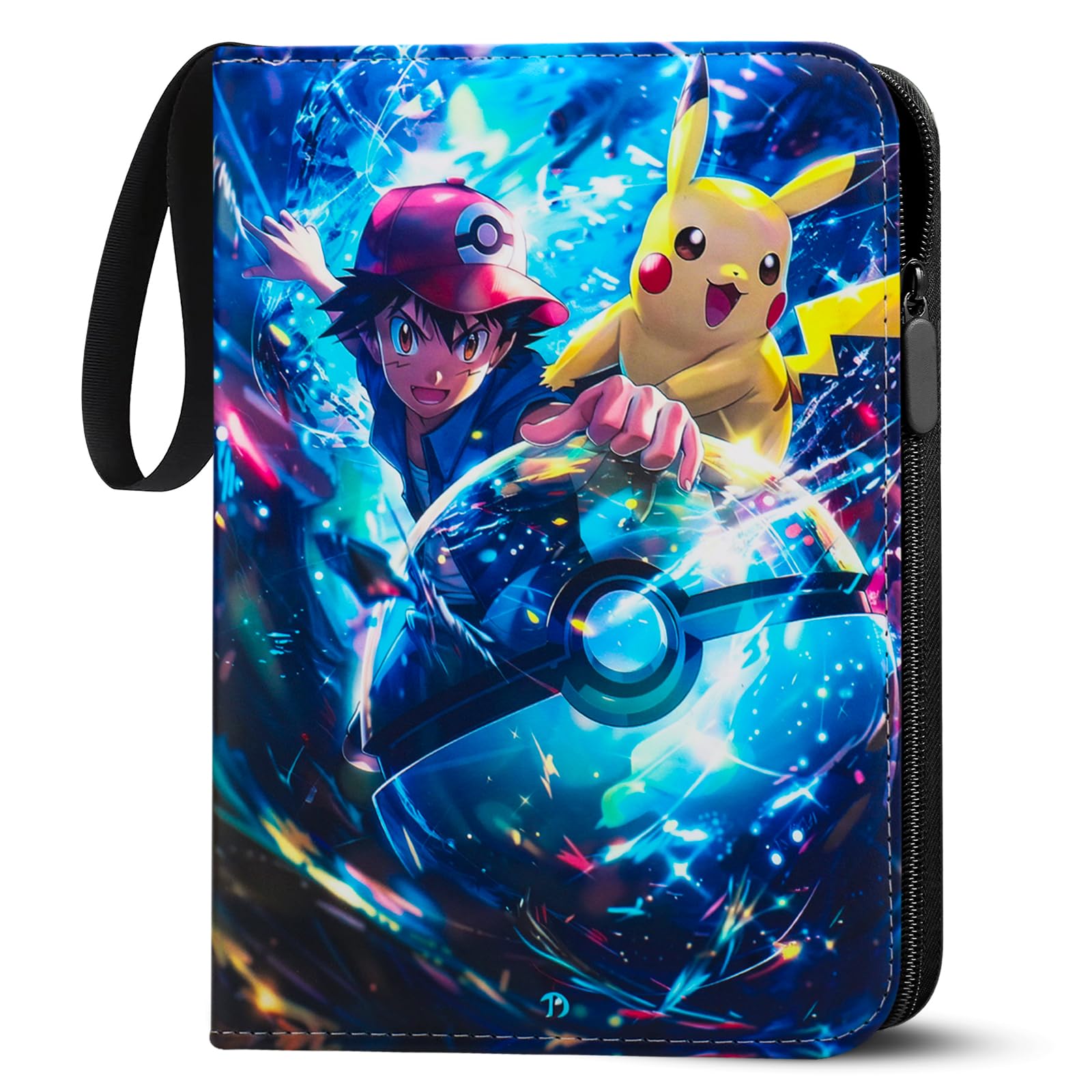 LYAILOOGXL Pokemon Álbum de 900 cartas: álbum de cartas coleccionables para coleccionar e intercambiar, material de poliuretano con superficie impermeable, carpeta de coleccionista de regalo para