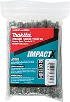 Vista 1 de Makita A-99144 Impactx #2 Broca cuadrada de 3-1/2 ″, paquete de 50, a granel